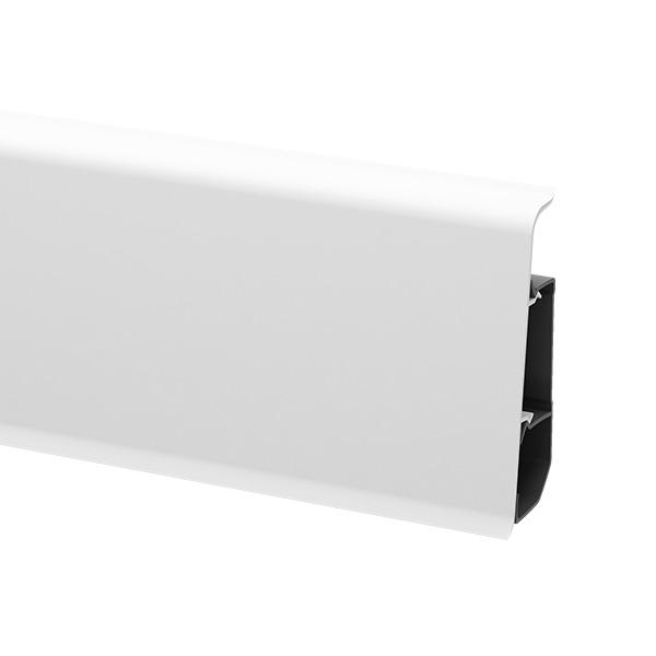 Lišta soklová PVC Arbiton INDO Biela matná 40 26x70x2500 mm