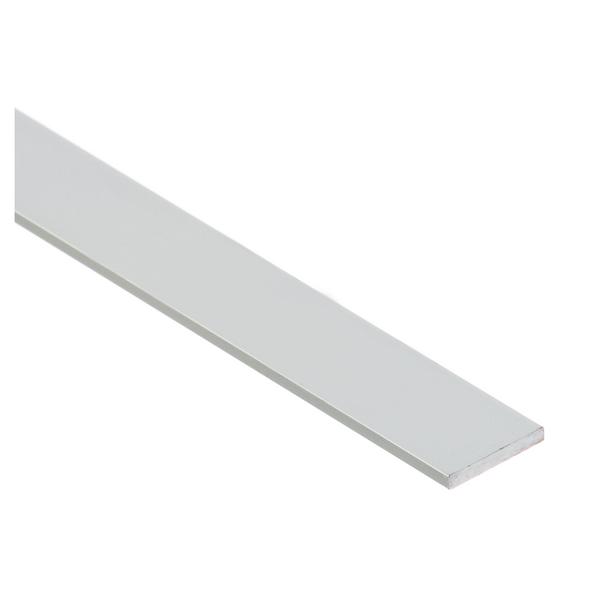 Profil AL tyč plochá 15x2 mm, elox Striebro 01, 2 m, SP1502 Cezar