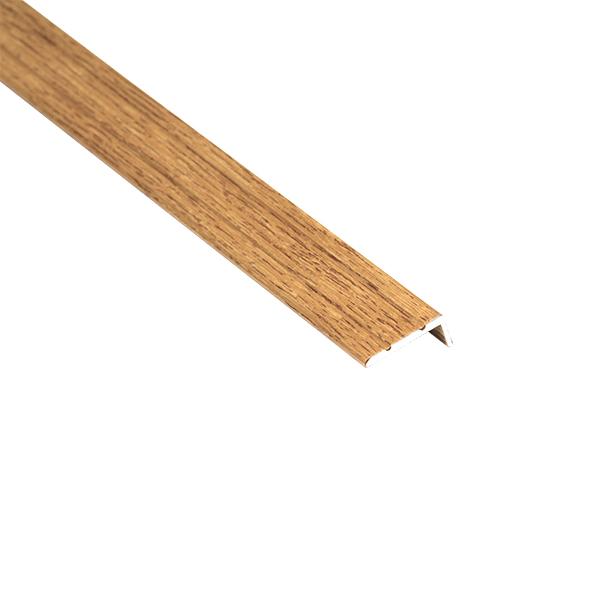 Profil AL schodový "L" 25x10 mm, fólia Dub zlatý 21, 1,35 m, samolepiaci, LSW10K Cezar