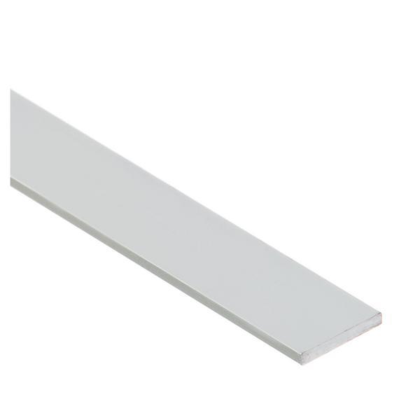 Profil AL tyč plochá 25x2 mm, elox Striebro 01, 2 m, SP2502 Cezar