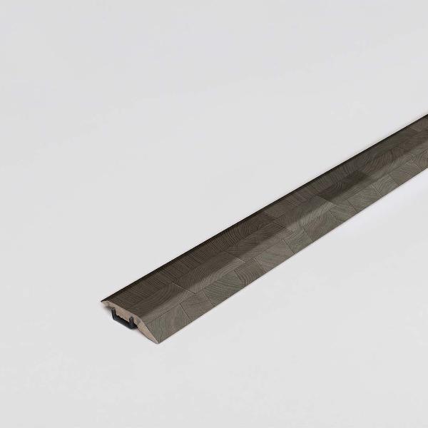 Modular One vyrovnávací profil Cross Cut Black 1744662 1000x47x12 mm
