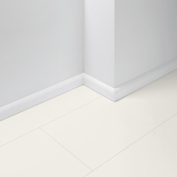 Lišta soklová Parador SL2 Biela D001 1745492 MDF fólia 2200x19,5x50 mm