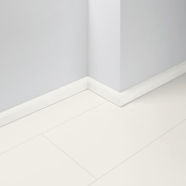 Lišta soklová Parador SL2 Biela lesklá D003 1745493 MDF fólia 2200x19,5x50 mm