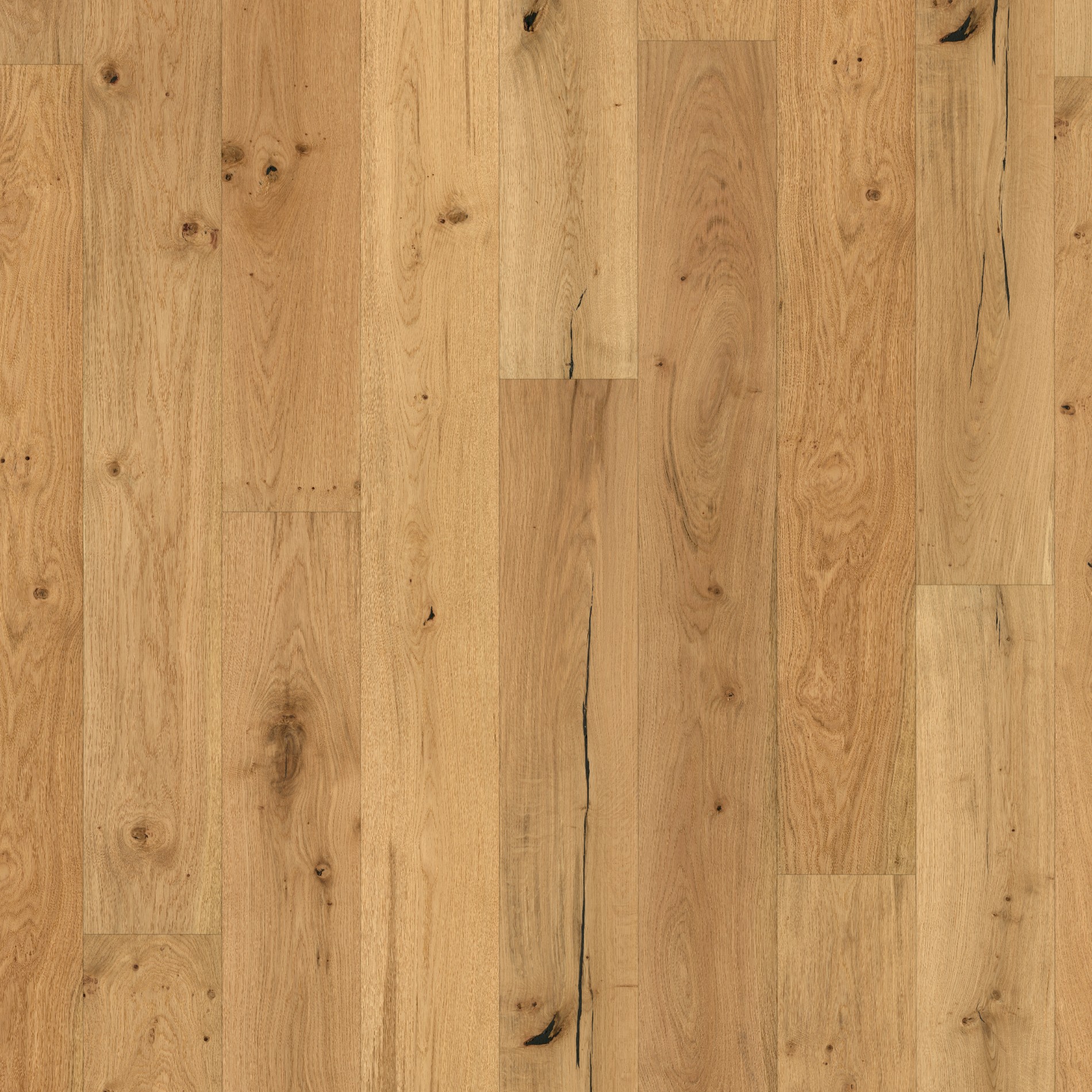 Engineered Wood Flooring Trendtime 8 Classic, Dub olej plus handcrafted široká lamela V-drážka, 1739944, 1882x190x14 mm