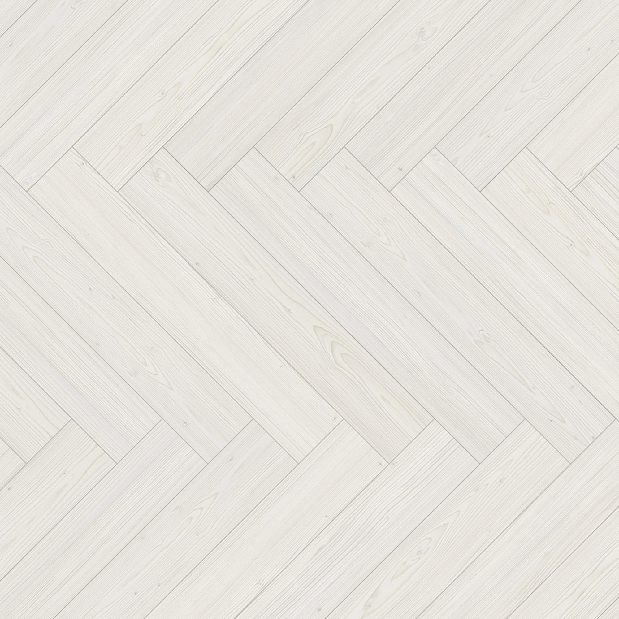 Parador Modular ONE Herringbone Smrekovec Apollo biely EIR prírodná štruktúra V-drážka 1748739 840x140x9 mm