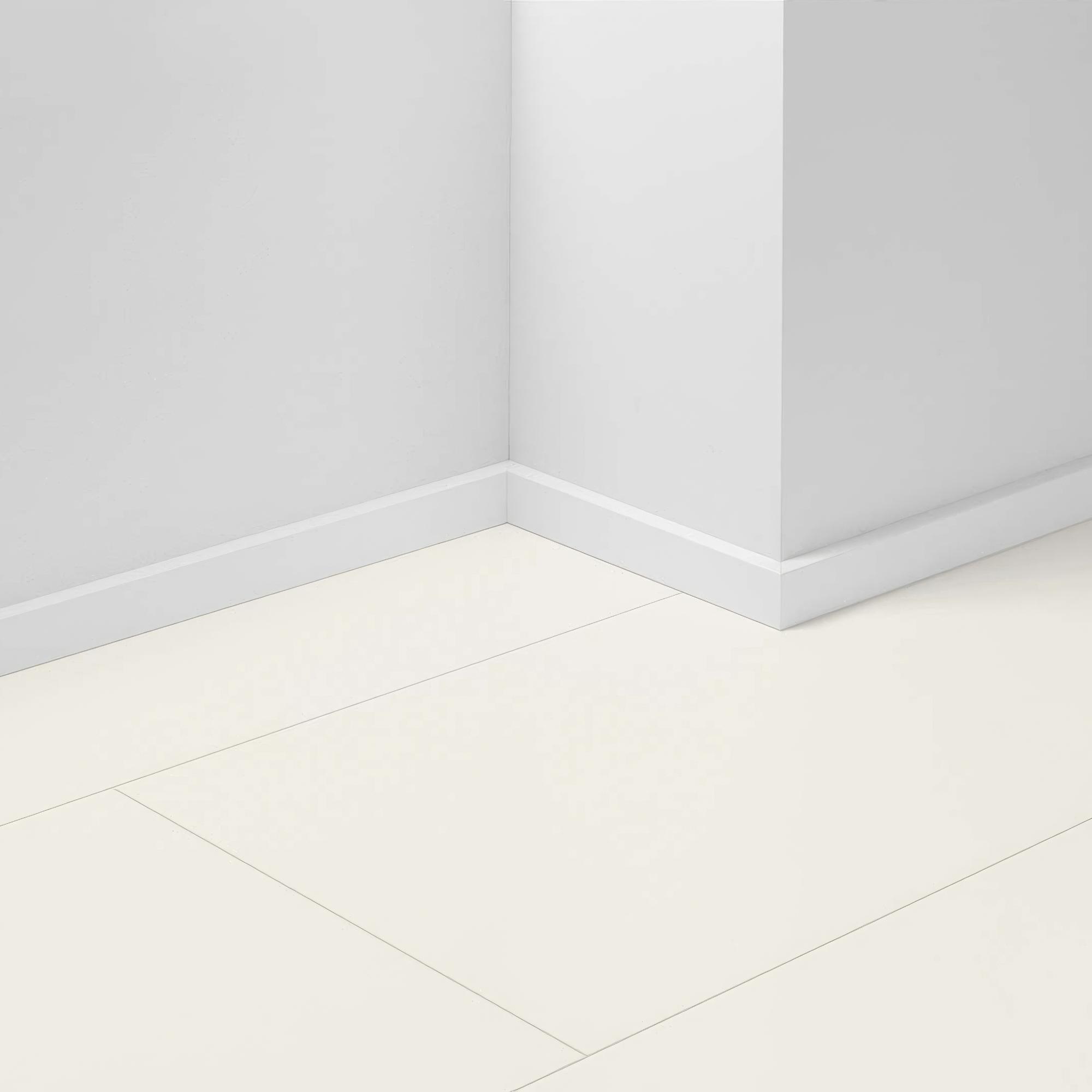Lišta soklová Parador SL3 Jednofarebná Biela D002 1744516 MDF fólia 2200x16x40 mm