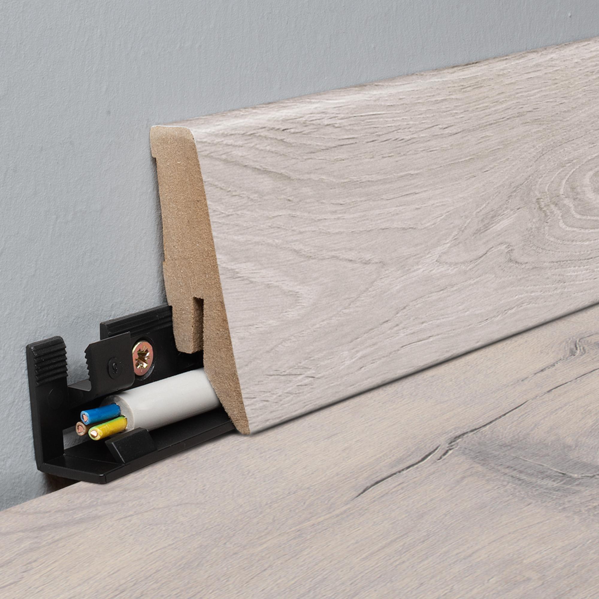 Lišta soklová KronoOriginal K58C L004 MDF fólia 58x18x2600 mm