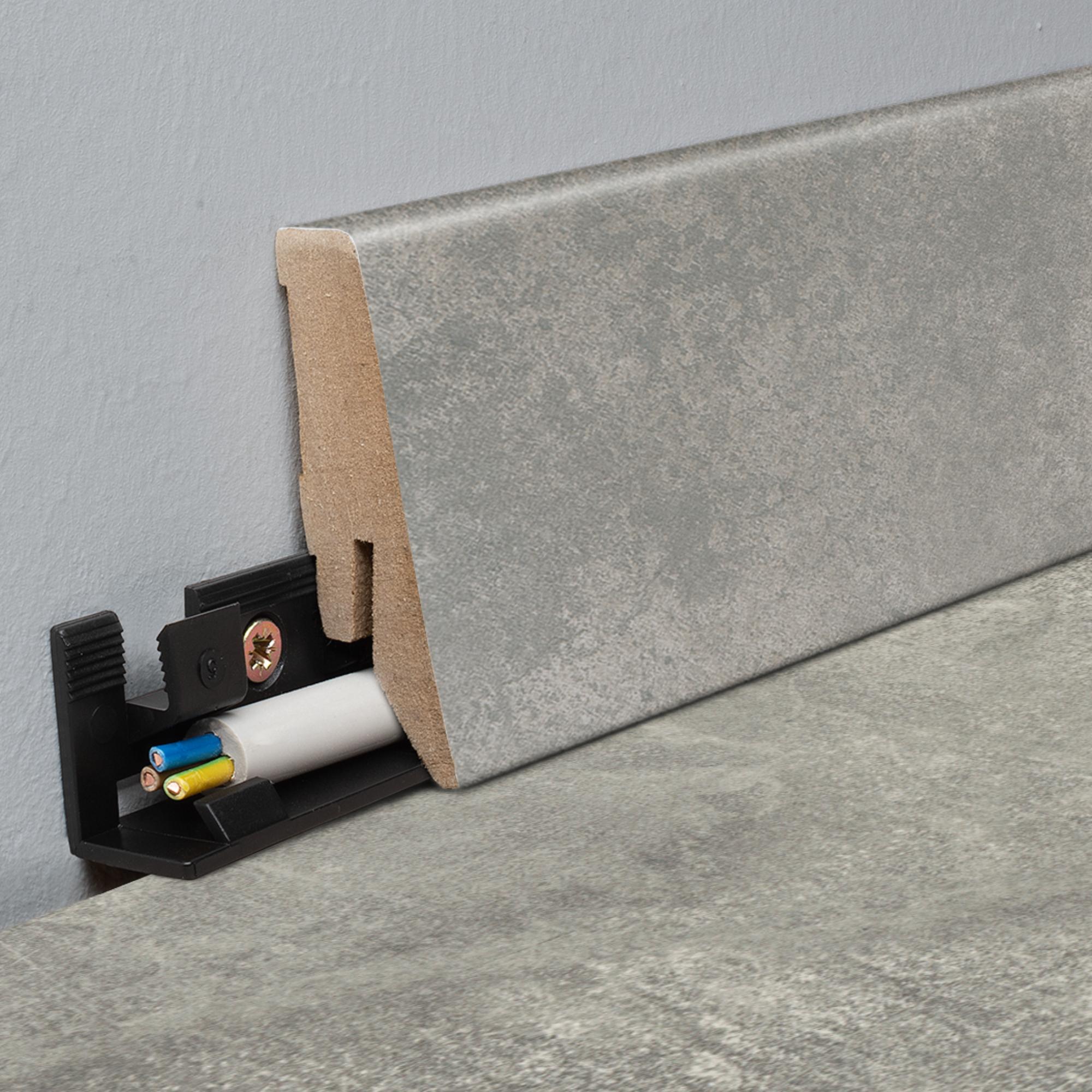 Lišta soklová KronoOriginal K58C L063 MDF fólia 58x18x2600 mm