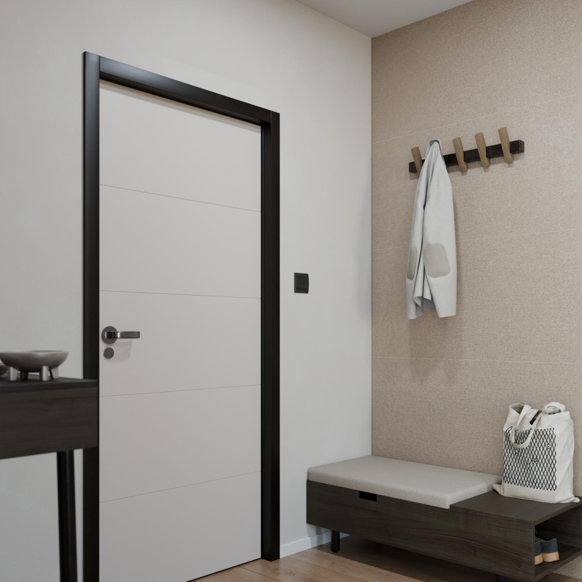 Obkladový panel Modee - Tile Pure structure Tweed Ivory WMT 528S 600x1200x4 mm Stripes