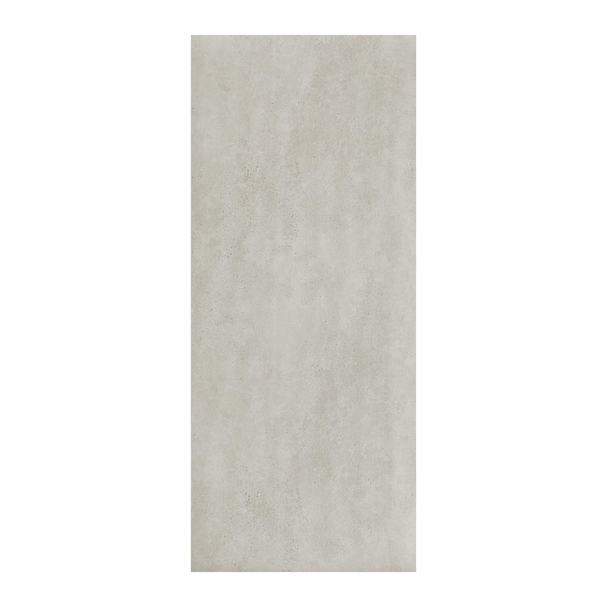 Obkladový panel Modee - Slab Raw concrete Massi White WMS 503S 2800x1175x4 mm Stripes