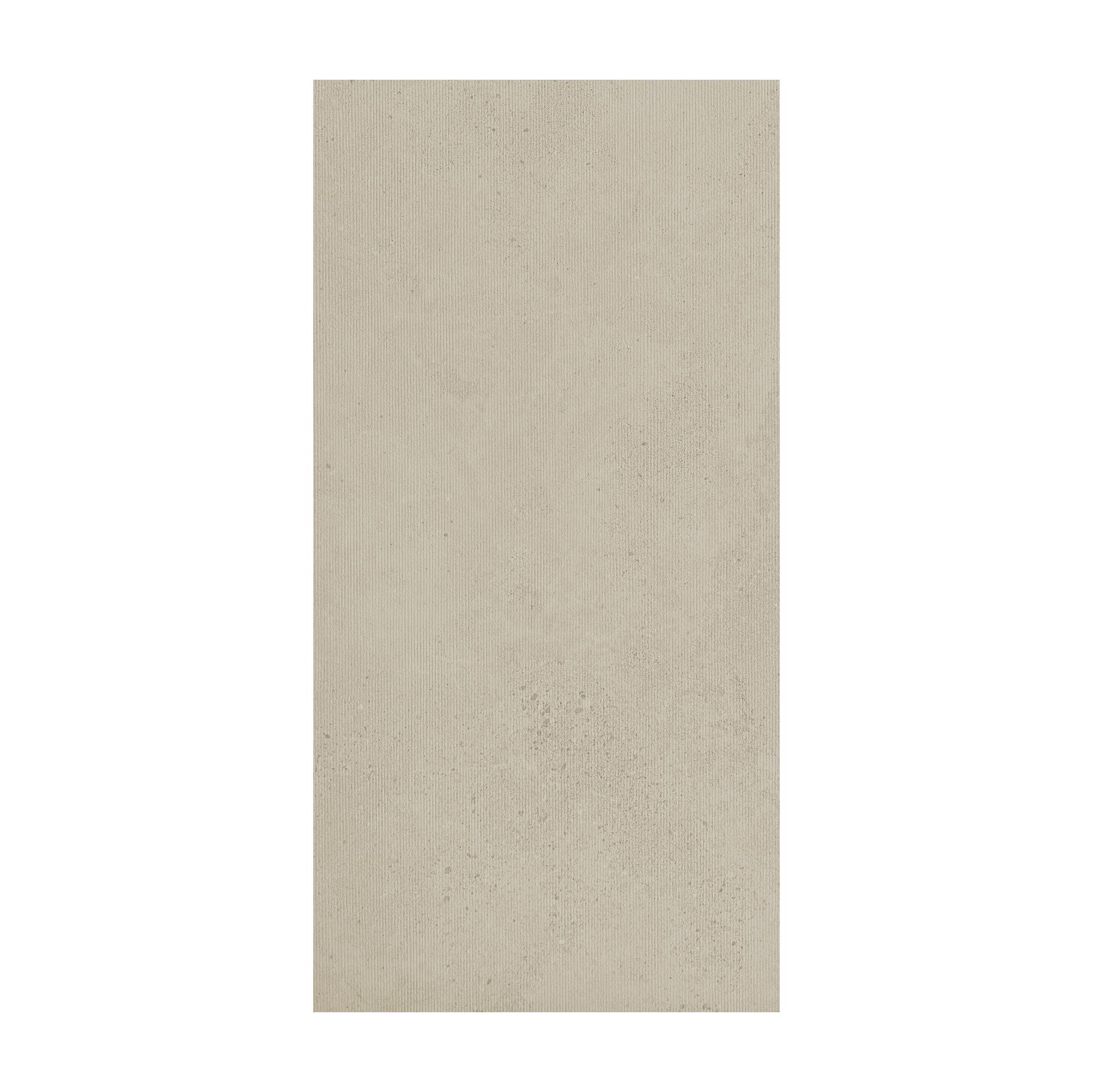 Obkladový panel Modee - Tile Raw concrete Massi Sand WMT 546S 600x1200x4 mm Stripes