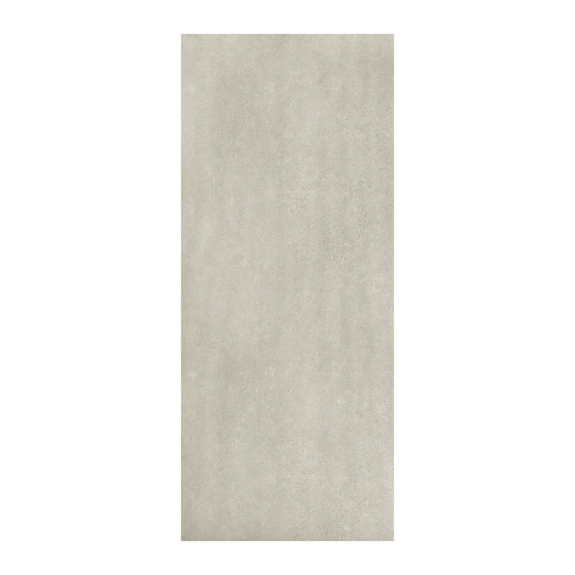 Obkladový panel Modee - Slab Raw concrete Massi Ivory WMS 540S 2800x1175x4 mm Stripes