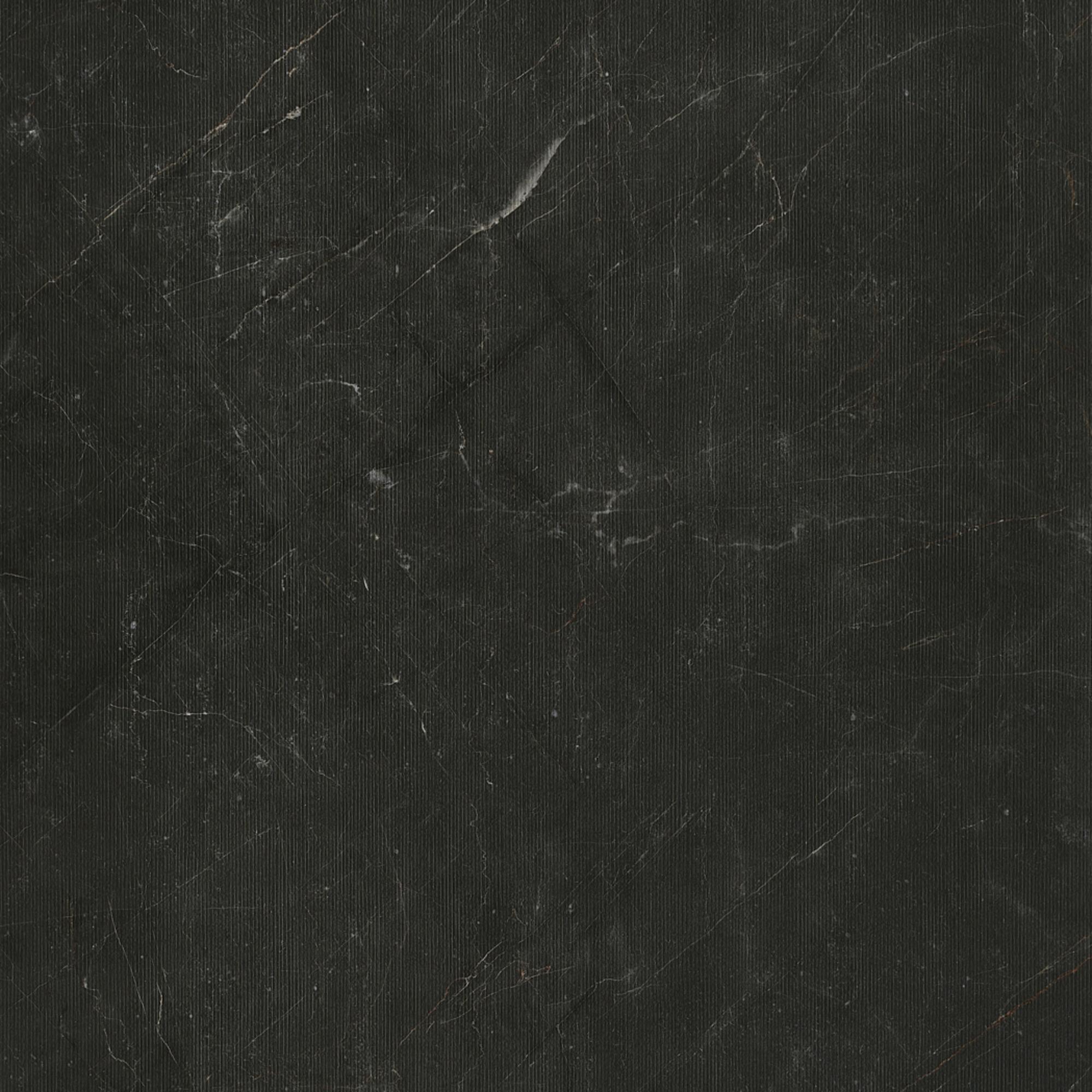 Obkladový panel Modee - Slab Stone essence Monreale Black WMS 518S 2800x1175x4 mm Stripes