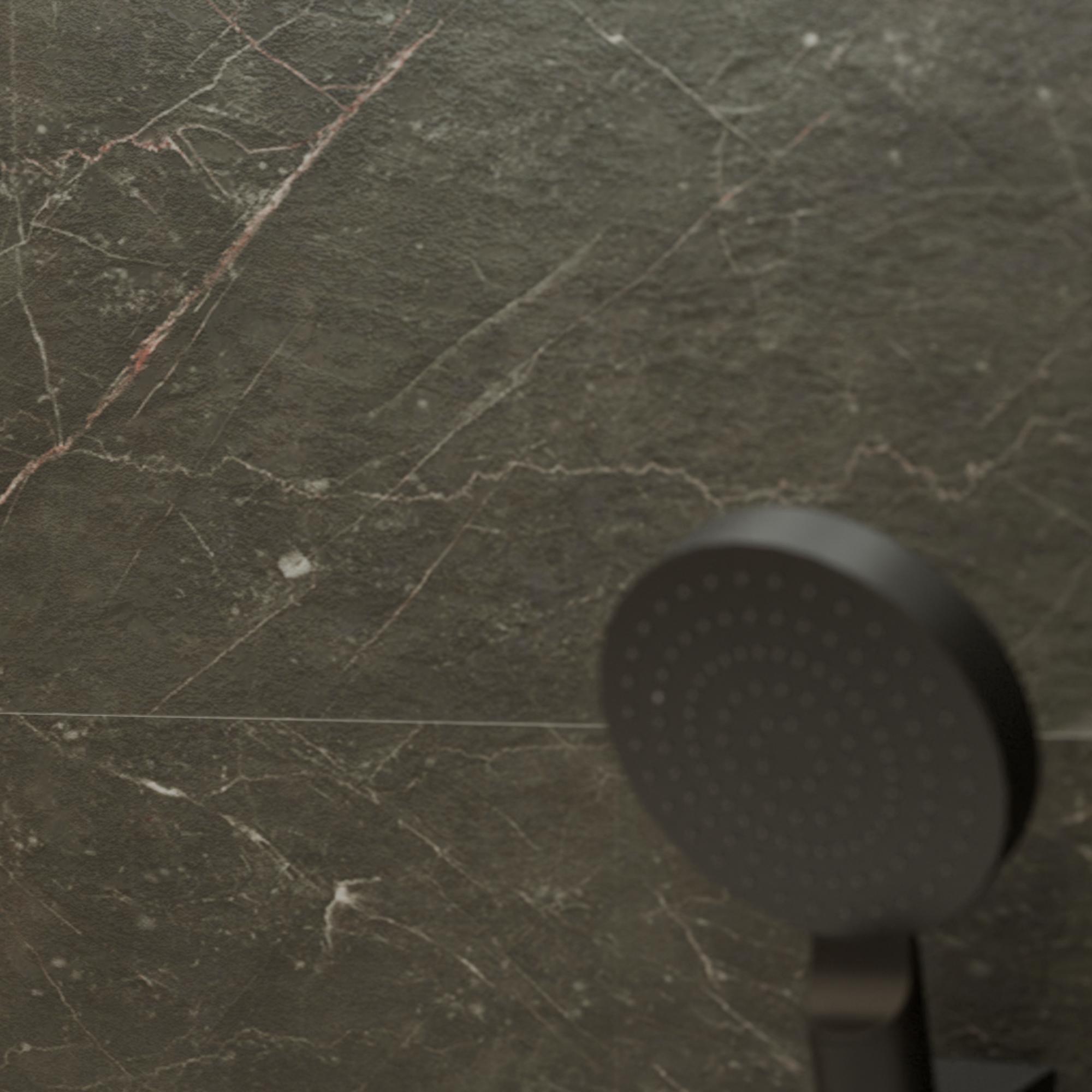 Obkladový panel Modee - Tile Stone essence Monreale Black WMT 518C 600x1200x4 mm Concrete