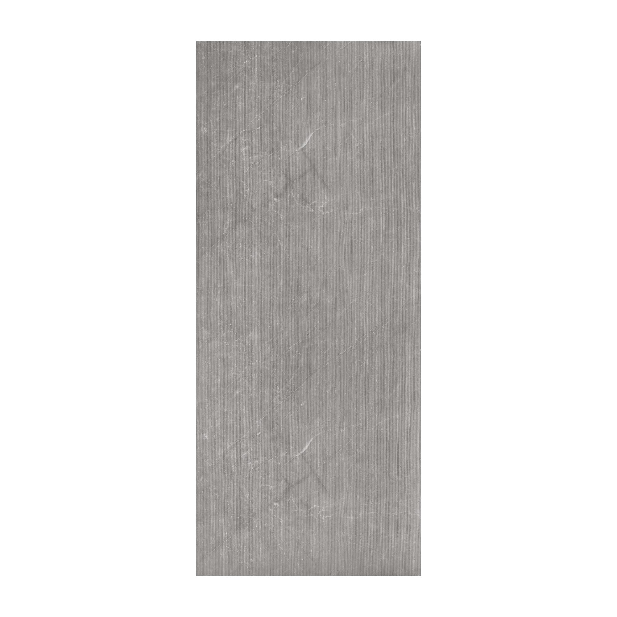 Obkladový panel Modee - Slab Stone essence Monreale Grey WMS 501S 2800x1175x4 mm Stripes