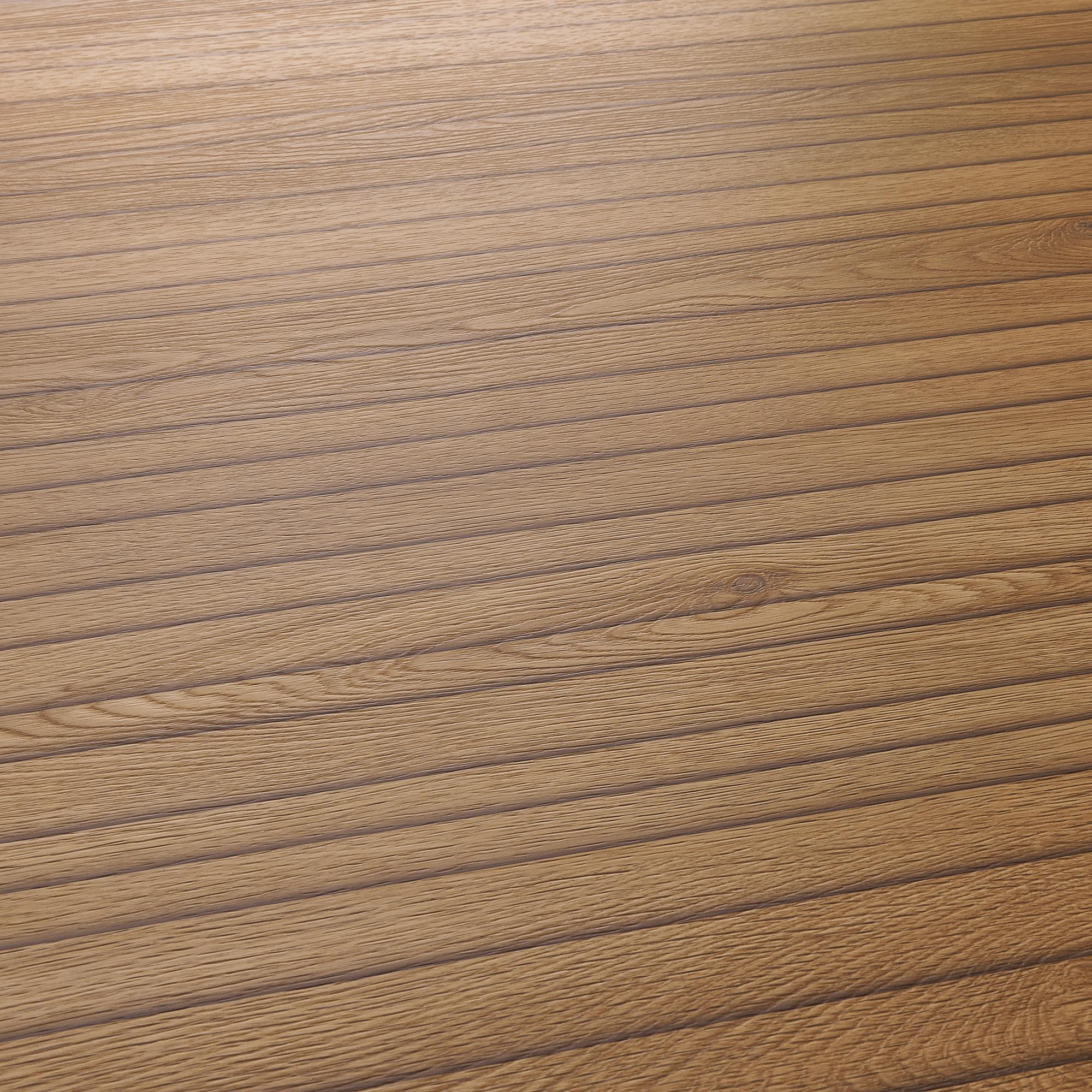 Obkladový panel Modee - Slab True wood Fluted Oak Asturia WMSLS 210 2800x1175x4 mm Wood