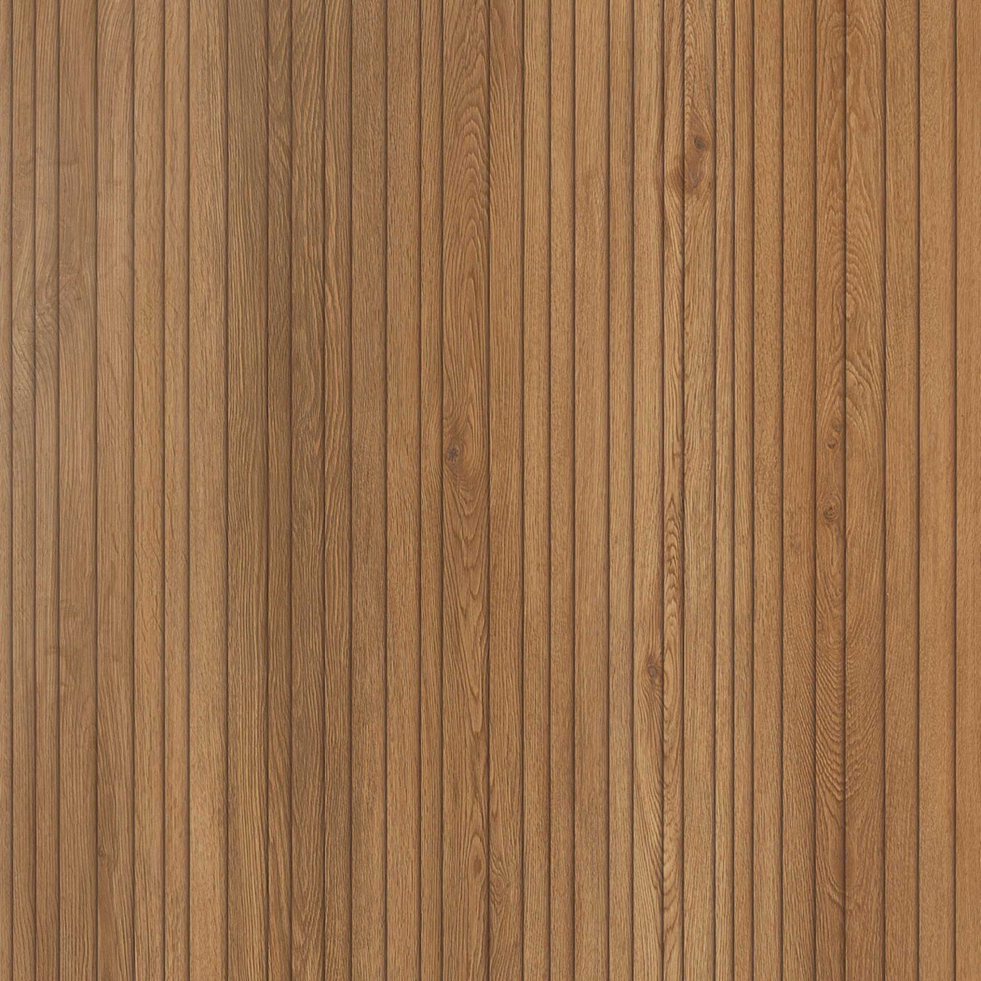 Obkladový panel Modee - Slab True wood Fluted Oak Asturia WMSLS 210 2800x1175x4 mm Wood