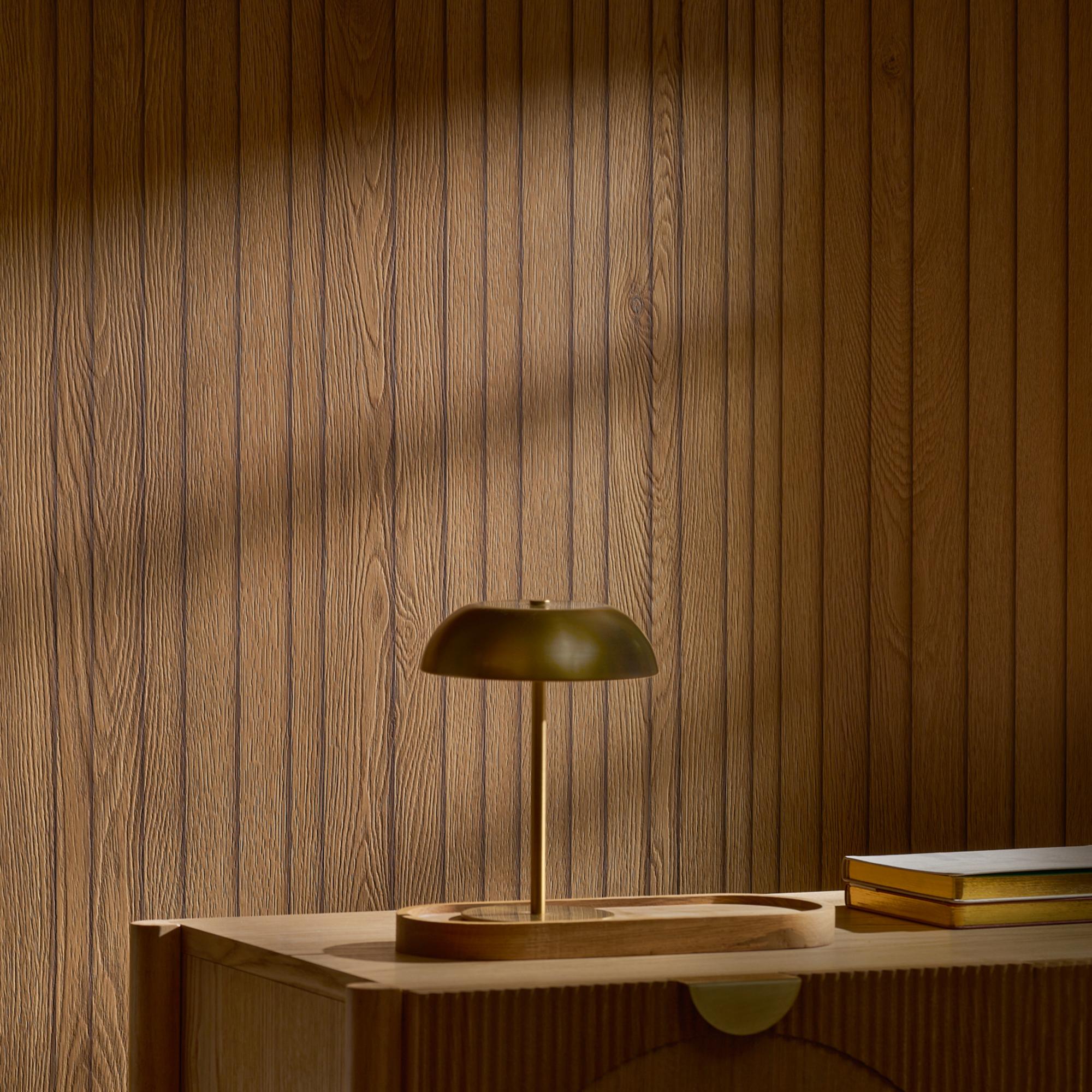 Obkladový panel Modee - Slab True wood Fluted Oak Asturia WMSLS 210 2800x1175x4 mm Wood