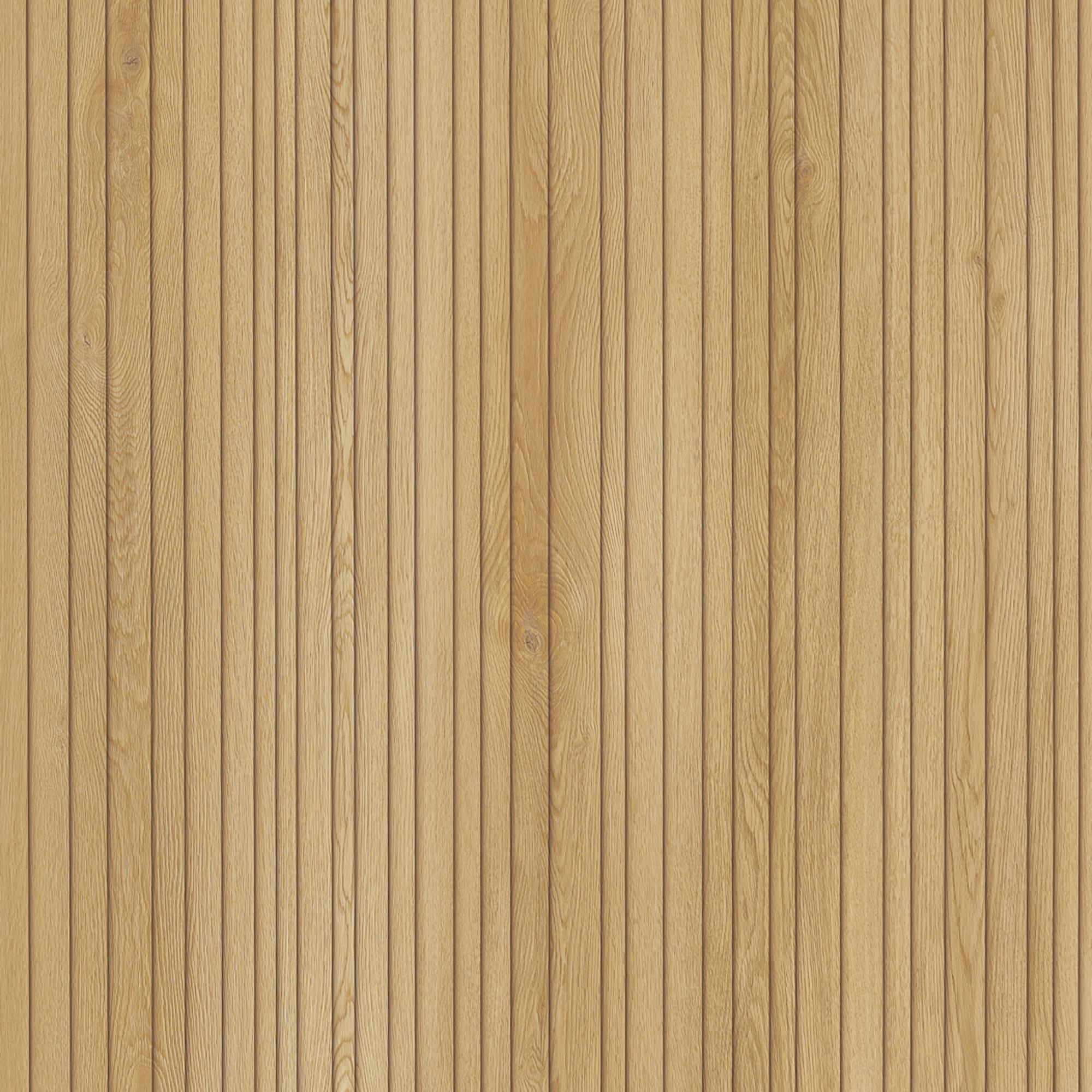 Obkladový panel Modee - Slab True wood Fluted Oak Beatrice WMSLS 205 2800x1175x4 mm Wood