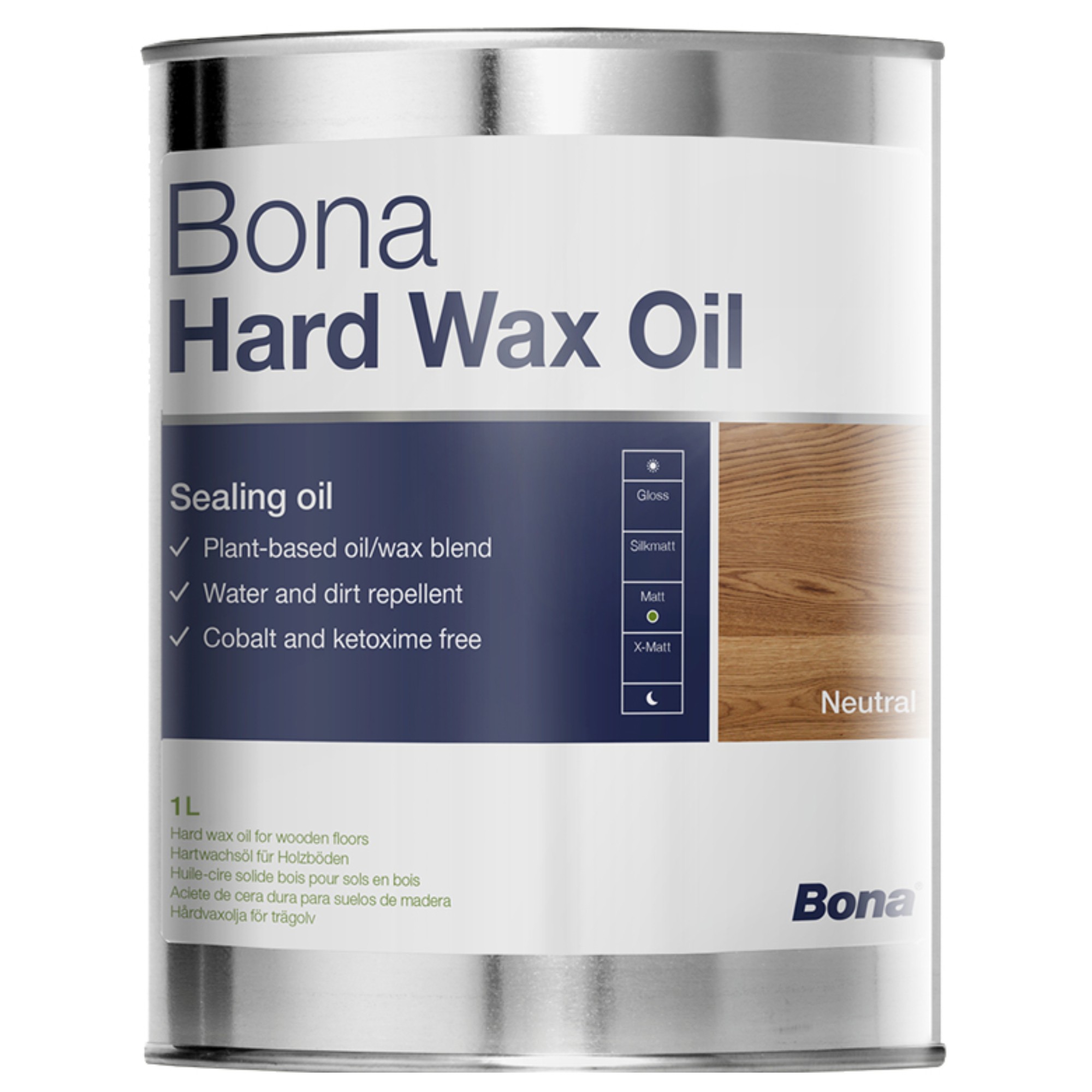 Olej Bona Craft Oil Pure/Prírodný 2,5 L Neutral