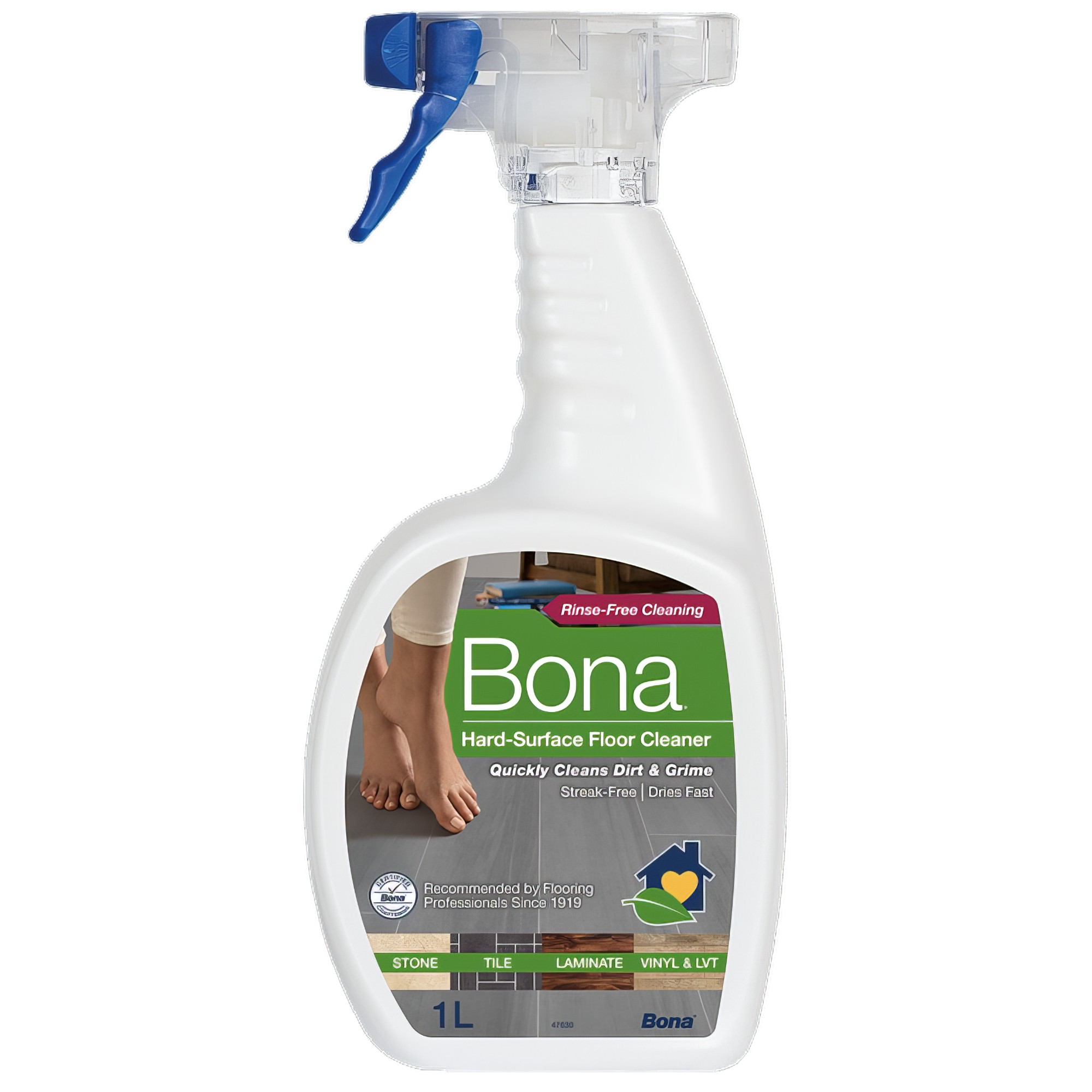 Čistič Bona na laminátové podlahy a dlaždice 1 L rozprašovač/spray