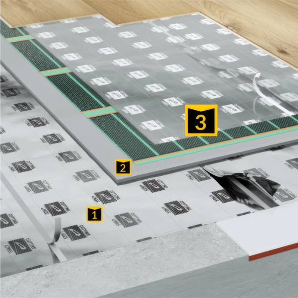 Arbiton Energy Saving Flooring System - kľúčové komponenty Arbiton Energy Saving Flooring System - kľúčové komponenty